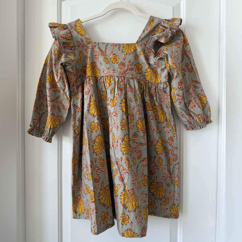 Alice + Ames Long Sleeve Stella Dress – Marigold – Size 8 – NWT